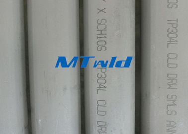 DN300 ASTM A358 TP304 / 1.4301 Stainless Steel Welded Pipe , ERW Steel Pipe Cold Rolled