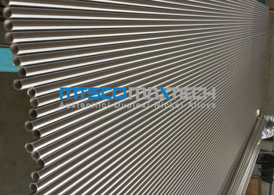 TP304 TP316 Stainless Steel Instrument Tubing with Mesh Belt Furnace Annealing