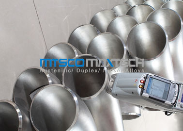 WP316L Stainless Steel Flanges Pipe Fittings 90 Degree Elbow , Long Radius Elbow