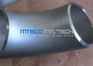 WP316L Stainless Steel Flanges Pipe Fittings 90 Degree Elbow , Long Radius Elbow