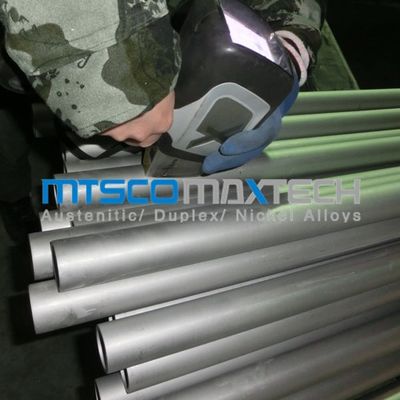 2205 Hydraulic Test With Pickling Surface Duplex Steel Tube